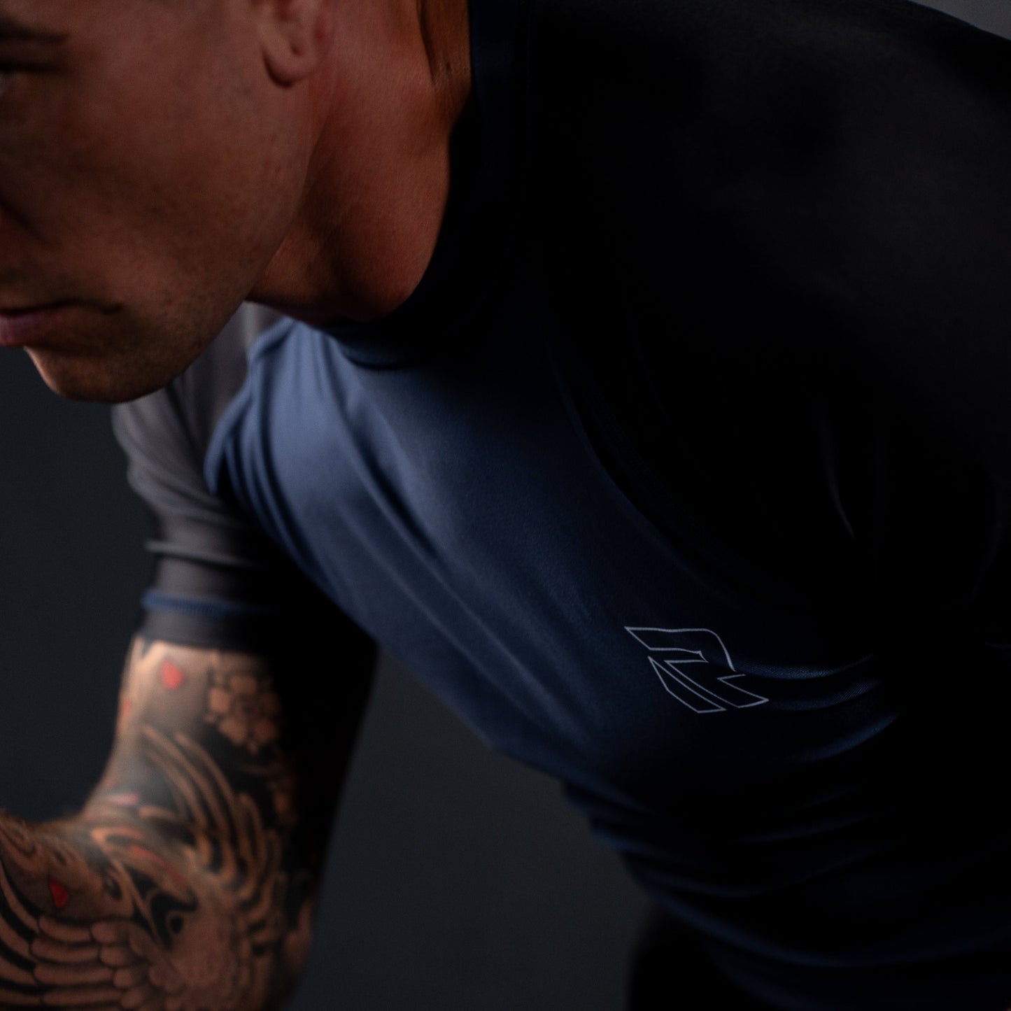 Grounded Rashguard - Navy Blue