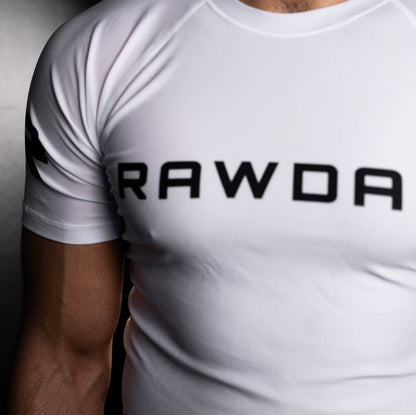 Grounded Rashguard - White