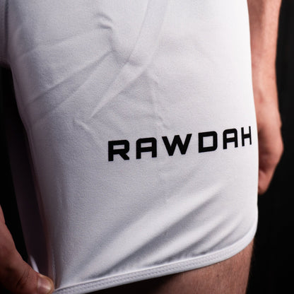 Grounded Grappling Shorts - White