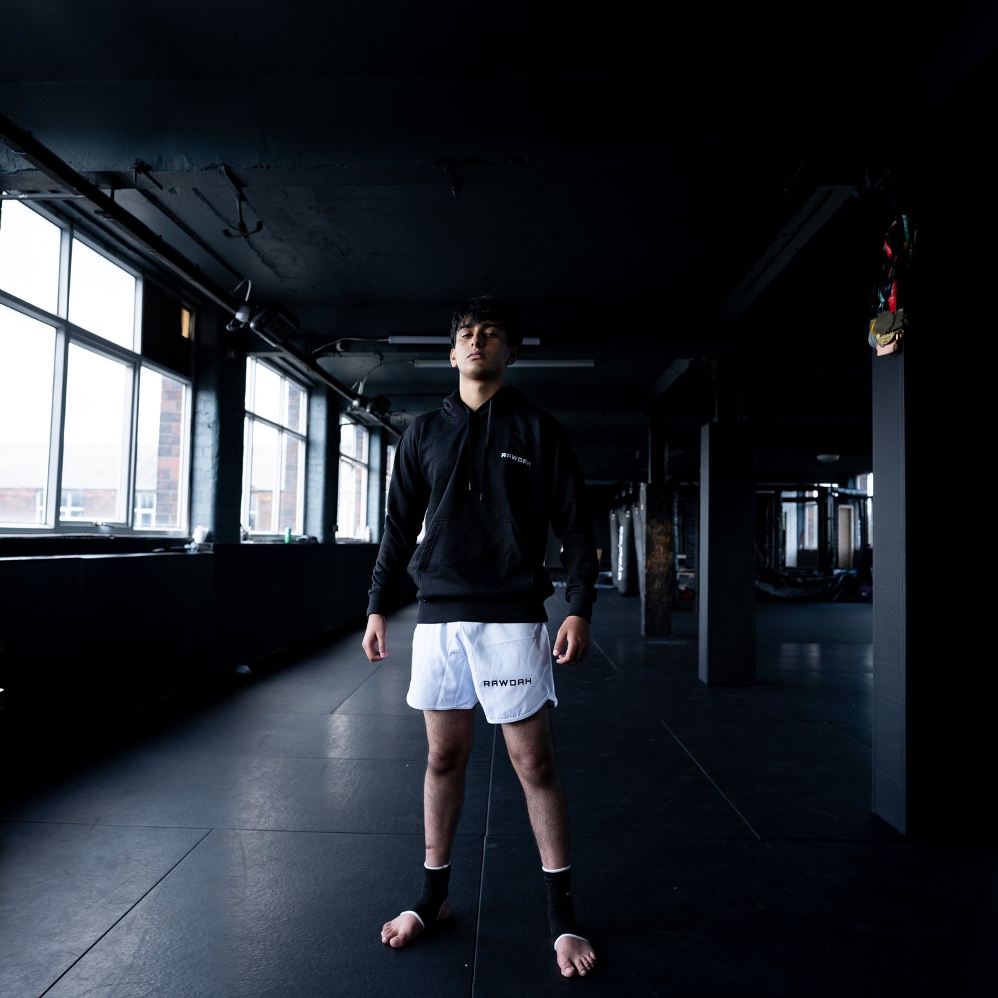 Grounded Grappling Shorts - White