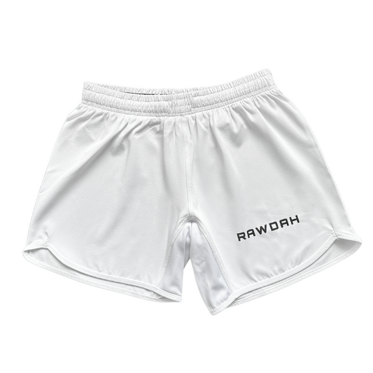 Grounded Grappling Shorts - White